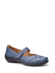 Hotter Blue Extra Wide Fit Hope Touch-Fastening Mary Janes - Image 2 of 4
