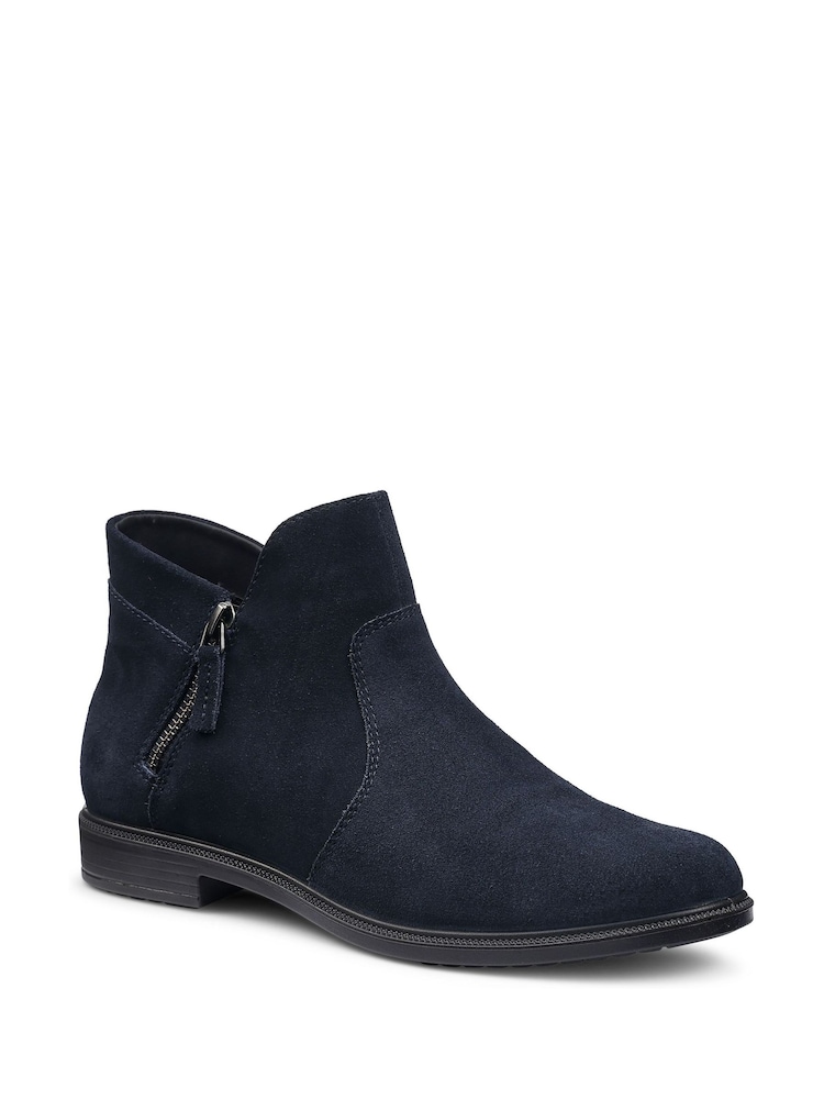 Hotter Blue Standard Fit Ludlow Zip Ankle Boots - Image 2 of 4 Hotter Blue Standard Fit Ludlow Zip Ankle Boots - Image 2 of 4