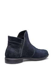 Hotter Blue Standard Fit Ludlow Zip Ankle Boots - Image 4 of 4
