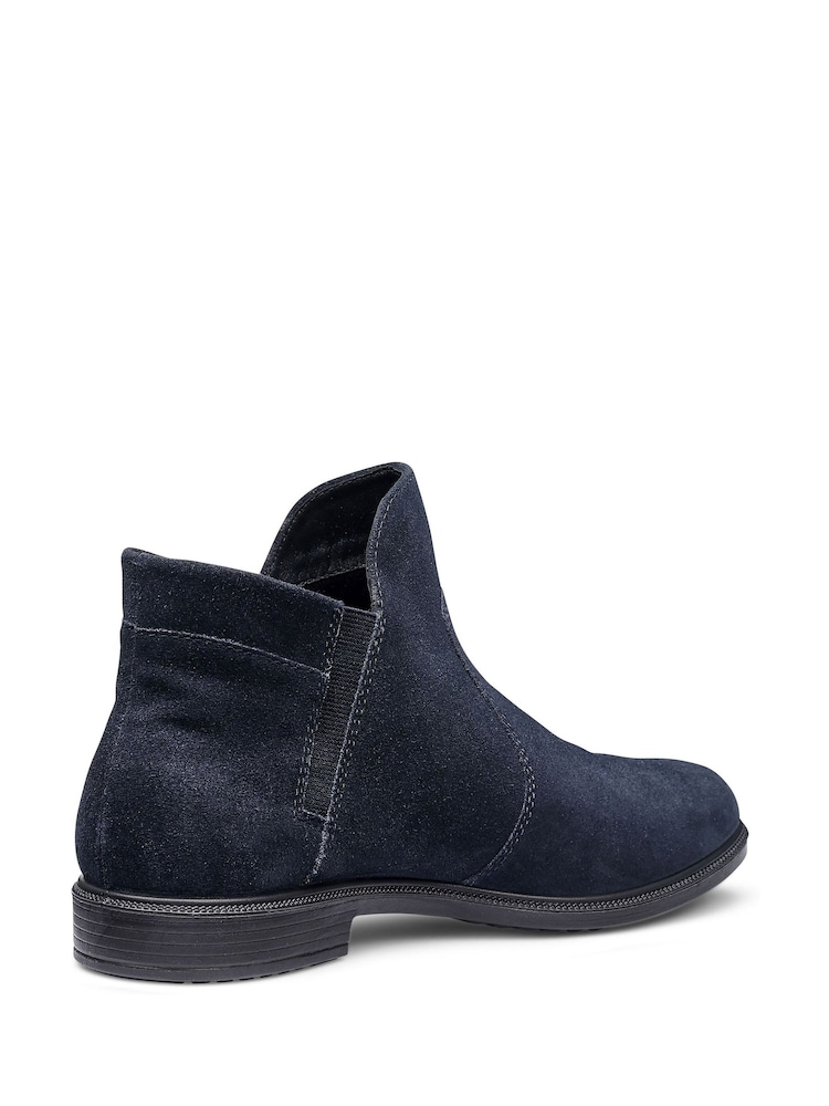 Hotter Blue Standard Fit Ludlow Zip Ankle Boots - Image 4 of 4 Hotter Blue Standard Fit Ludlow Zip Ankle Boots - Image 4 of 4