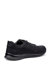 Hotter Black Wide Fit Finn Lace-Up/Zip Shoes - Image 4 of 4