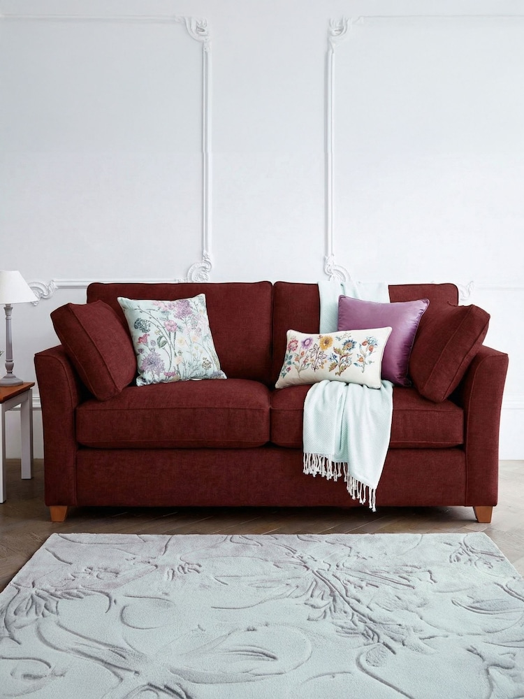 Willow & Hall Chilli Red Elmley Sofa Bed - Image 1 of 5 Willow & Hall Chilli Red Elmley Sofa Bed - Image 1 of 5