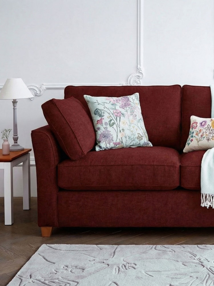 Willow & Hall Chilli Red Elmley Sofa Bed - Image 2 of 5 Willow & Hall Chilli Red Elmley Sofa Bed - Image 2 of 5