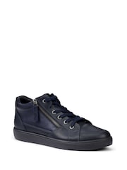 Hotter Blue Wide Fit Rapid Lace-Up/Zip Cupsole Trainers - Image 2 of 4