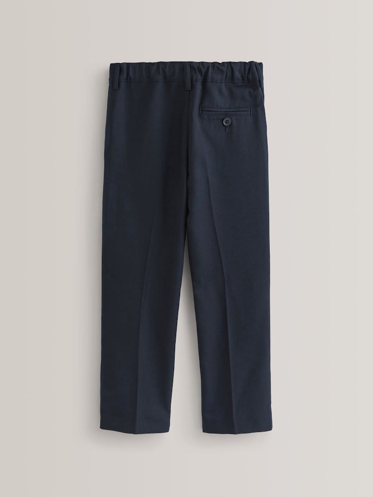 Marineblau - Schulhose mit Bügelfalten vorne (3–17 Jahre) - Bild 2 von 7 Marineblau - Schulhose mit Bügelfalten vorne (3–17 Jahre) - Bild 2 von 7