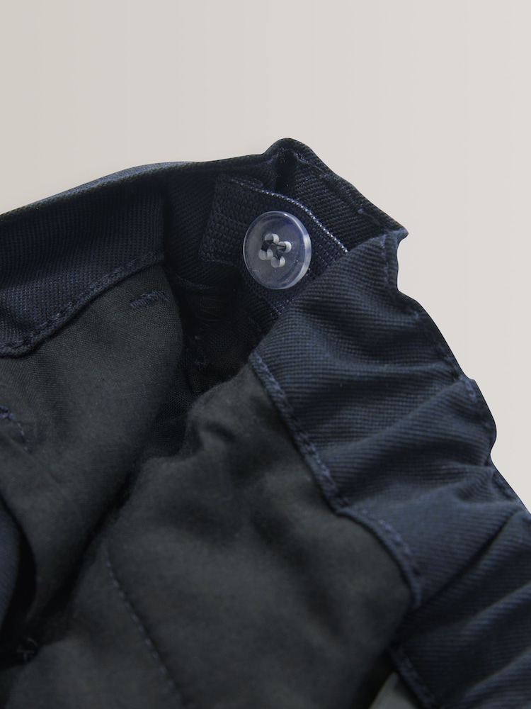 marine - Pantalon scolaire à plis (3-17ans) - Image 8 of 10