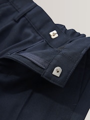 marine - Pantalon scolaire à plis (3-17ans) - Image 9 of 10