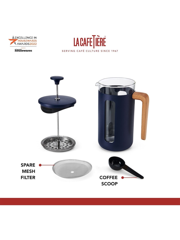 La Cafetiere Blue Pisa 8 Cup Cafetiere - Image 2 of 2