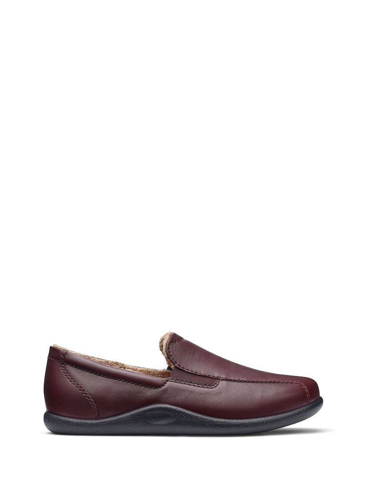 Hotter Red Hotter Relax Slip On Slippers - Image 1 of 4 Hotter Red Hotter Relax Slip On Slippers - Image 1 of 4