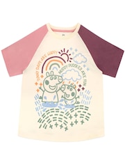 Character Grey Peppa Pig T-Shirt - Image 1 of 2