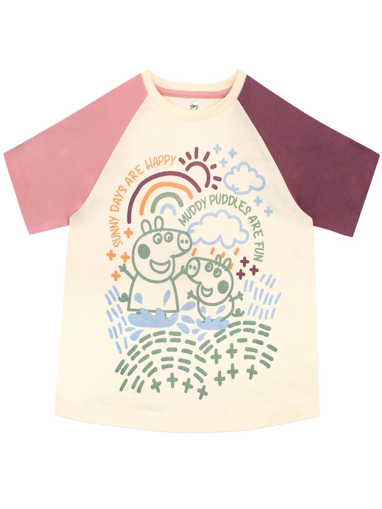 Character Grey Peppa Pig T-Shirt - Image 1 of 2