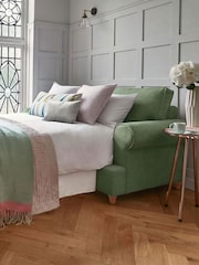 Willow & Hall Juniper Green Buttermere Sofa Bed - Image 4 of 5