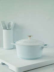 Masterclass Blue Cast Aluminium 2.5L Casserole Dish - Image 1 of 4