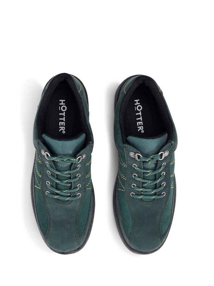 Hotter Forest Green Standard Fit Standard Fit Mist GTX Lace-Up Gore-Tex Shoes - Image 4 of 4