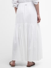 Barbour® White Kelly Broderie Anglaise Skirt - Image 2 of 7