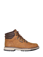 Skechers Chestnut Brown Corado Memphis Waterproof Boots - Image 1 of 5