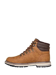 Skechers Chestnut Brown Corado Memphis Waterproof Boots - Image 2 of 5