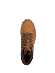Skechers Chestnut Brown Corado Memphis Waterproof Boots - Image 3 of 5