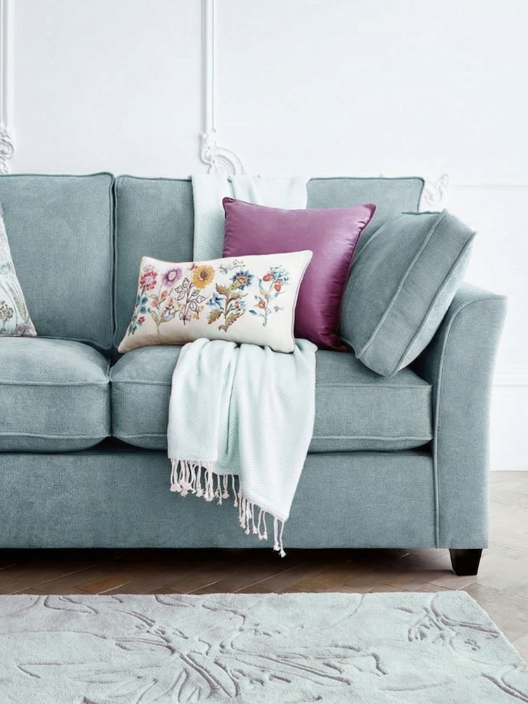 Willow & Hall Nordic Blue Elmley Sofa Bed - Image 2 of 5 Willow & Hall Nordic Blue Elmley Sofa Bed - Image 2 of 5