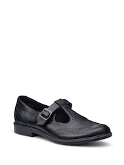 Hotter Black Standard Fit Lumen Buckle Full Shoes - Image 2 of 4