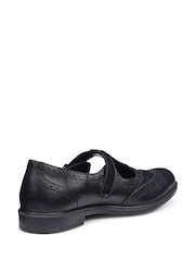 Hotter Black Standard Fit Lumen Buckle Full Shoes - Image 3 of 4