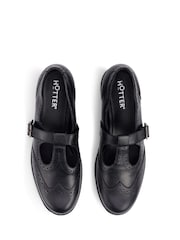 Hotter Black Standard Fit Lumen Buckle Full Shoes - Image 4 of 4