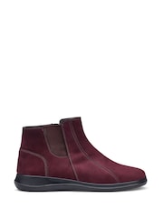 Hotter Red Standard Fit Alderley Zip Ankle Boots - Image 1 of 4