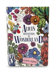 Steel Mill and Co. Multi Alice in Wonderland Floral Nonsense Large Book Vase - Image 2 of 4