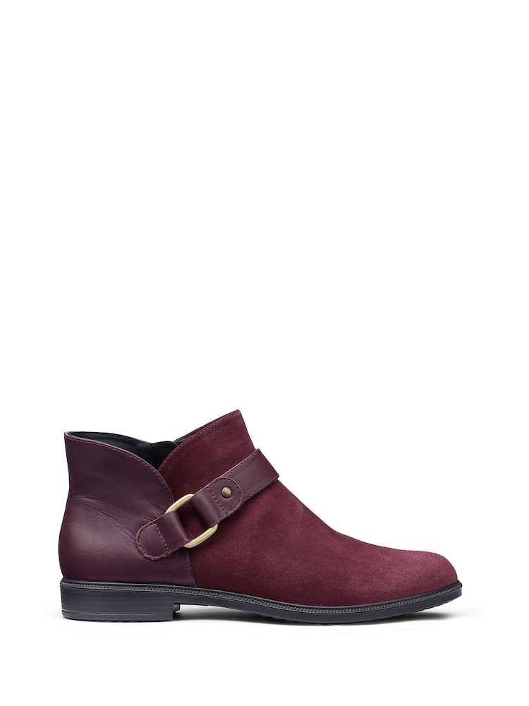 Rot - Hotter Linton Zip Boots - Bild 1 von 4 Rot - Hotter Linton Zip Boots - Bild 1 von 4