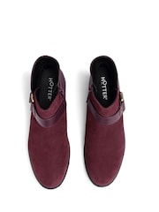 Rot - Hotter Linton Zip Boots - Bild 3 von 4