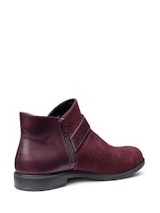 Rot - Hotter Linton Zip Boots - Bild 4 von 4