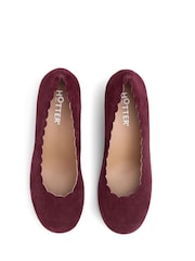 Hotter Red Standard Fit Jive Slip On Formal Shoes - Image 3 of 4