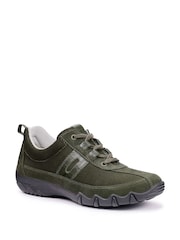 Hotter Green Extra Wide Fit Leanne II Lace-Up Active Shoes - Image 2 of 4