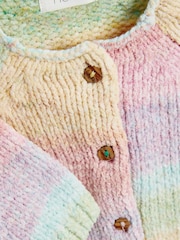 Rainbow Super Soft Chenille Cardigan (3mths-7yrs) - Image 6 of 6