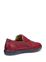 Hotter Red Standard Fit Extra Wide Fit Poppy Slip-On/Zip Cupsole Trainers - Image 4 of 4