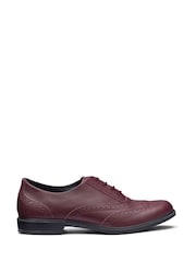Hotter Red Wide Fit Echo Lace-Up Full Shoes - Image 1 of 4
