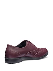 Hotter Red Wide Fit Echo Lace-Up Full Shoes - Image 3 of 4