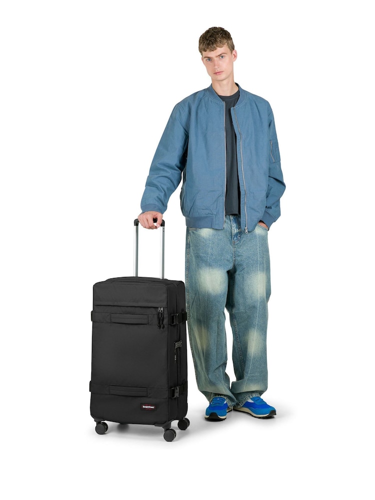 Eastpak Black Transit'R 4 M + Luggage - Image 1 of 7
