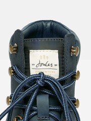 Joules Kendall Navy Lace-Up Boots - Image 6 of 8