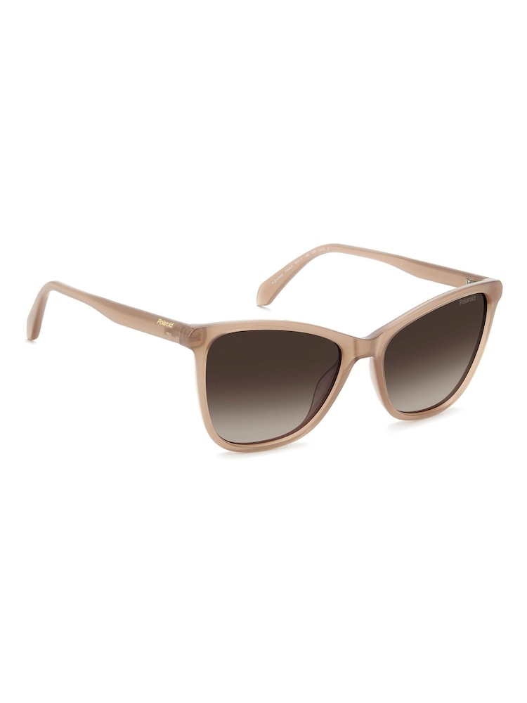 Polaroid Nude Squared Sunglasses - Image 2 of 7