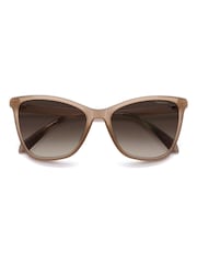 Polaroid Nude Squared Sunglasses - Image 4 of 7