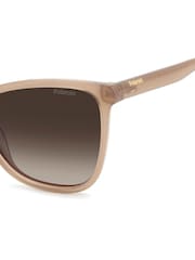 Polaroid Nude Squared Sunglasses - Image 5 of 7