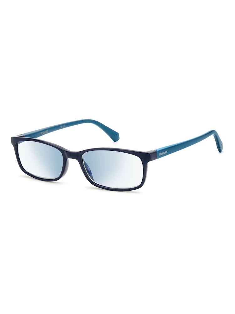 Polaroid Blue Reading Glasses With Blocking Filter +1.5 Strength - Image 1 of 6