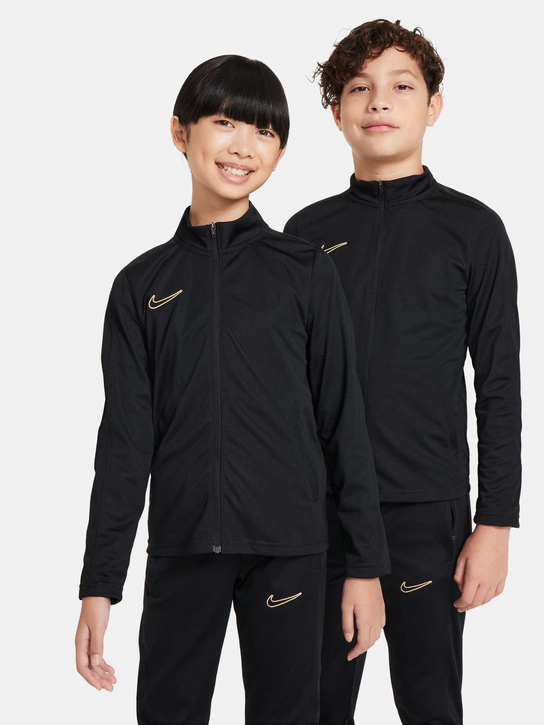 Buy Nike Black Gold Dri FIT Academy Training Tracksuit from Next Luxembourg