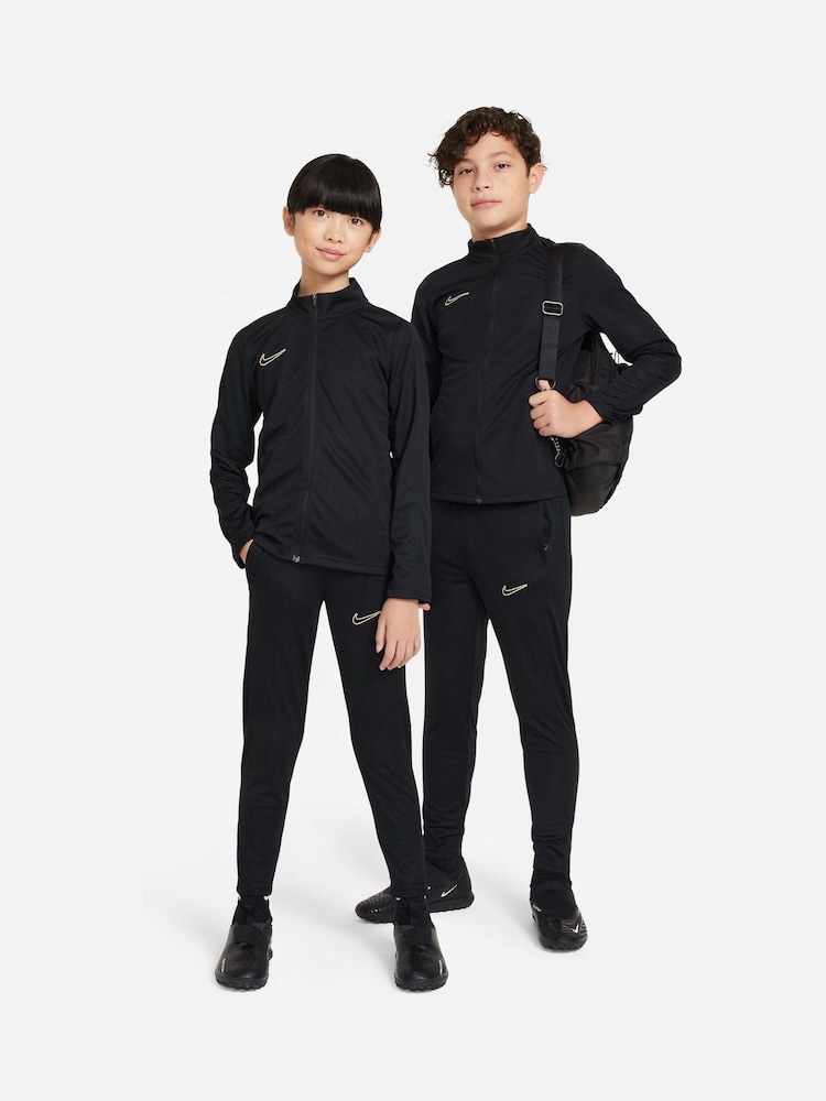 Nike Black/Gold Dri-FIT Academy Training Tracksuit - Image 6 of 8