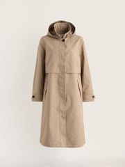 Seasalt Cornwall Natural Sea Lights Trench Coat - Image 4 of 5