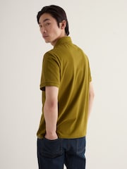 Seasalt Cornwall Khaki Green Balefire Polo Shirt - Image 2 of 5