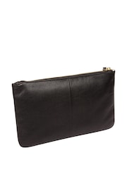 Pure Luxuries London Arlesey Leather 100% Cotton Clutch Bag - Image 3 of 5