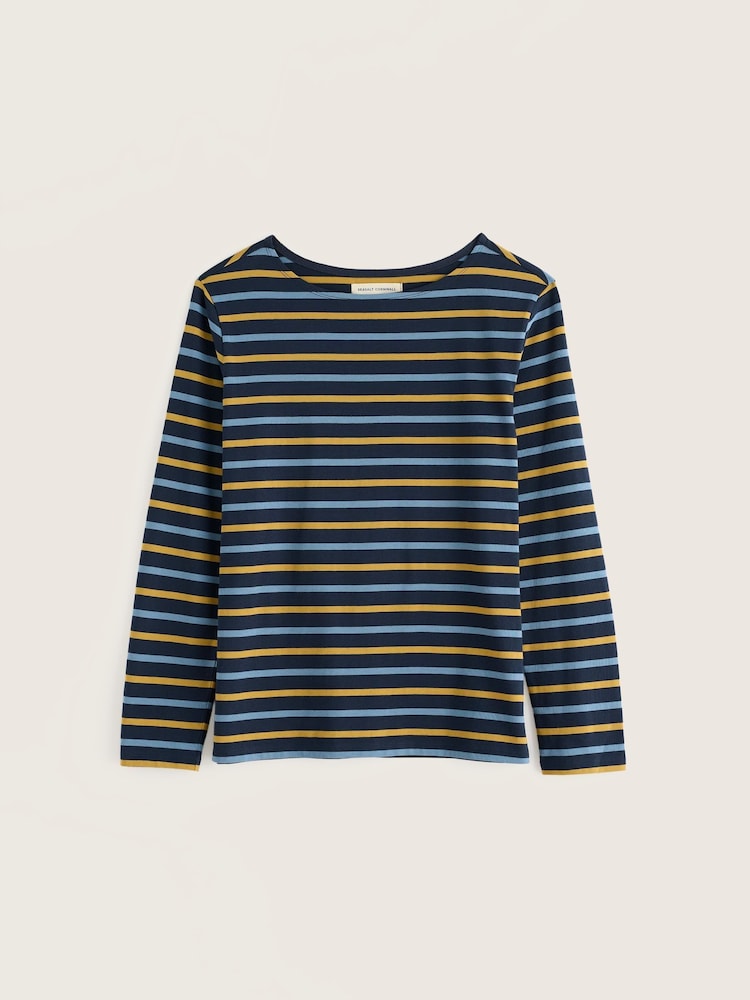 Seasalt Cornwall Blue Sailor Shirt - Image 1 of 5 Seasalt Cornwall Blue Sailor Shirt - Image 1 of 5