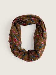 Seasalt Cornwall Green Pentillie Snood Scarve - Image 2 of 3